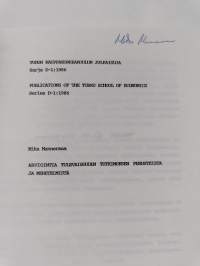 Arviointia tulevaisuuden tutkimuksen perusteista ja menetelmistä (signeerattu)