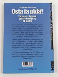 Osta ja pidä! : Varsinais-Suomen osakesäästäjät ry 30 vuotta