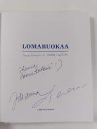 Lomaruokaa (signeerattu, tekijän omiste)