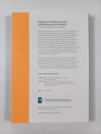 University partnerships for international development : Finnish development knowledge