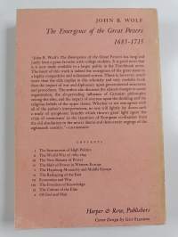 The emergence of the great powers 1685-1715