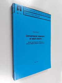 Conventional treatment of adult obesity (signeerattu, tekijän omiste)