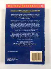 The Oxford dictionary of English Christian names