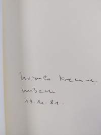 Zweite Natur : Szenen eines Romans (signeerattu)