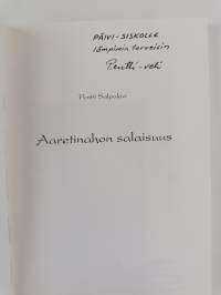 Aaretinahon salaisuus (signeerattu, tekijän omiste)