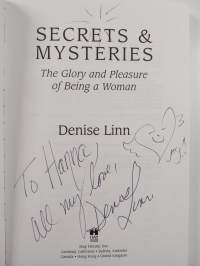 Secrets &amp; Mysteries : The Glory and Pleasure of Being a Woman (signeerattu, tekijän omiste)