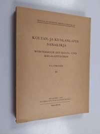 Koltan- ja kuolanlapin sanakirja 2