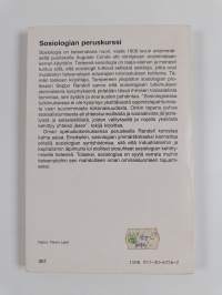 Sosiologian peruskurssi