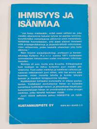 Ihmisyys ja isänmaa (tekijän omiste)