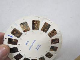 Robby, der Jäger MS 21 - Made in GDR (German Democratic Republic - Itä-Saksa) -itäsaksalainen kuvakiekko (vastaa View-Master kuvakiekkoa)