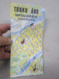 Turku matkailukartta - Turistkarta 1985 (kartta)