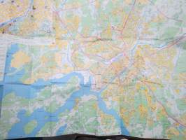 Turku matkailukartta - Turistkarta 1985 (kartta)