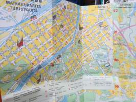 Turku matkailukartta - Turistkarta 1985 (kartta)