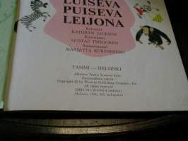 Luiseva puiseva leijona ja ovela apina