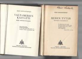 Valtamerien kasvatti : kirja merenkyntäjästä 1945  ja Meren tyrär 1946 yht 2 kirjaa