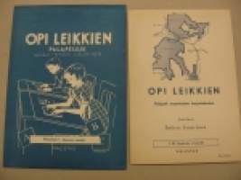 Opi leikkien palapeli, kuvittanut Rudolf Koivu