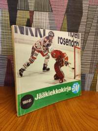 Jääkiekkokirja 1984-85 (Aarne Honkavaaran nimikirjoitus)
