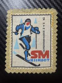 SM hiihdot -matkailu- / hihamerkki