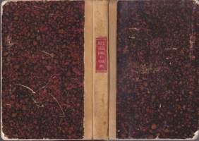 Horatii Carmina et Epodon Liber, 1888. Kokoelma roomalaisen runoilijan Horatiuksen (Quintus Horatius Flaccus) runoja.
