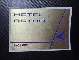 Hotel Astor Kiel  -matkalaukkumerkki