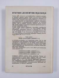 Kansakoululaisen laskento 5-6 : laskennon ja mittausopin oppikirja