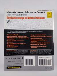 Microsoft Internet information server 4 : the complete reference - Internet information server 4
