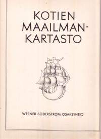 Kotien maailmankartasto, 1952. 1. kokonaan Suomessa valmistettu koko maailmaa esittävä - koulukartastoa laajempi - kartastoteos.