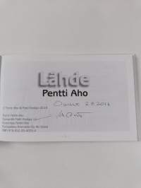 Lähde (signeerattu, tekijän omiste)