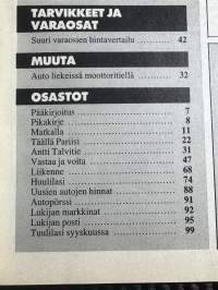 Tuulilasi 1989 nr 8, Suurvertailu Edustusluokka