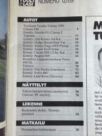 Tuulilasi 1989 nr 12, Koeajo Citroen XM