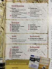 Tuulilasi 2007 nr 5, Ainoa maailmassa Aston Bertone Jet, koeajot mm. Chrysler Sebring, BMW 5-sarja, MB C-luokka, Honda Legend, Hyundai Coupe, Opel Vivaro ja Corsa
