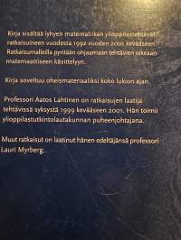 Matematiikan ylioppilastehtävät ratkaisuineen 1992-2001