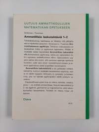 Ammattilaskennon oppikirja poikain ammattioppilaitoksia varten
