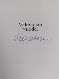 20. vuosisadan tilinpäätös 1-2 : Väkivallan vuodet ; Pelon ja toivon aika (signeerattu)