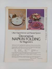 Decorative Napkin Folding for Beginners