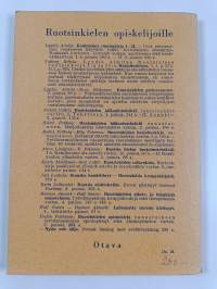 Ruotsinkielen käännöstehtäviä 1 : Tekstiosa