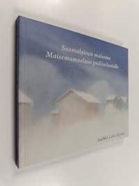 Suomalainen maisema : maisemamaalaus posliinilaatalle - Maisemamaalaus posliinilaatalle (signeerattu, tekijän omiste)