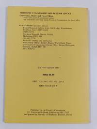 The Use of Chemicals (other Than Herbicides) in Forest and Nursery - 1983