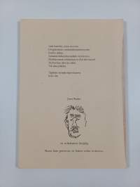 Musta lintu puistossa : runoja (signeerattu, tekijän omiste)