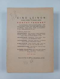Eino Leino : runoilija ja ihminen 1