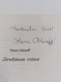 Siveltimen voima (signeerattu, tekijän omiste)