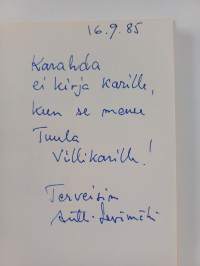 Kavalla ja kuole : rikosromaani (signeerattu, tekijän omiste)