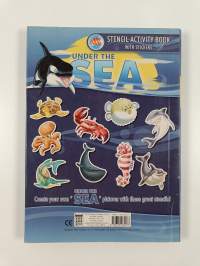 Under the sea : stencil activity book