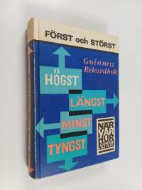 Först och störst - Guinness rekordbok
