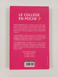 Le College en Poche : Tout le programme de 3e en fiches