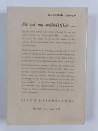Möbelstilarna - en handbok i den svenska möbel- och inredningskonstens historia