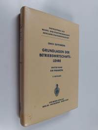 Grundlagen der Betriebswirtschaftslehre : Die Finanzen