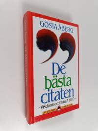 De bästa citaten : visdomsord från A till Ö