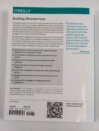 Building microservices - Designing fine-grained systems