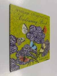 Vintage illustrations coloring book